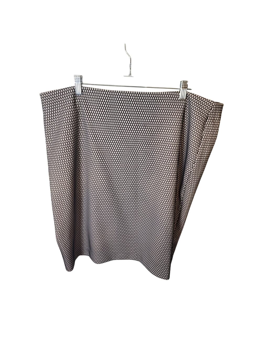 Alfani Black/White Geometric Pencil Skirt, 20W